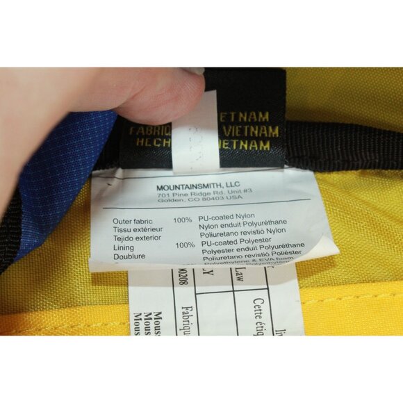 Mountainsmith Pursuit Hiking Traveler Daypack Backpacks Ripstop Blue - Picture 10 of 12